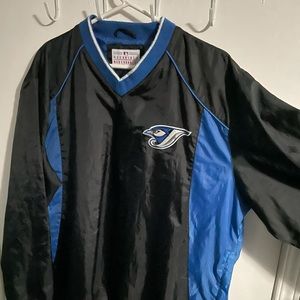 Toronto Blue Jays Pullover Windbreaker - Men’s size Large